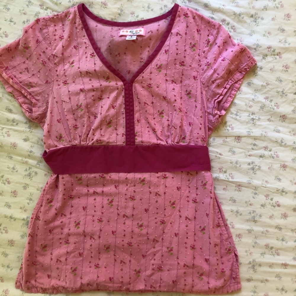 Koi scrub top